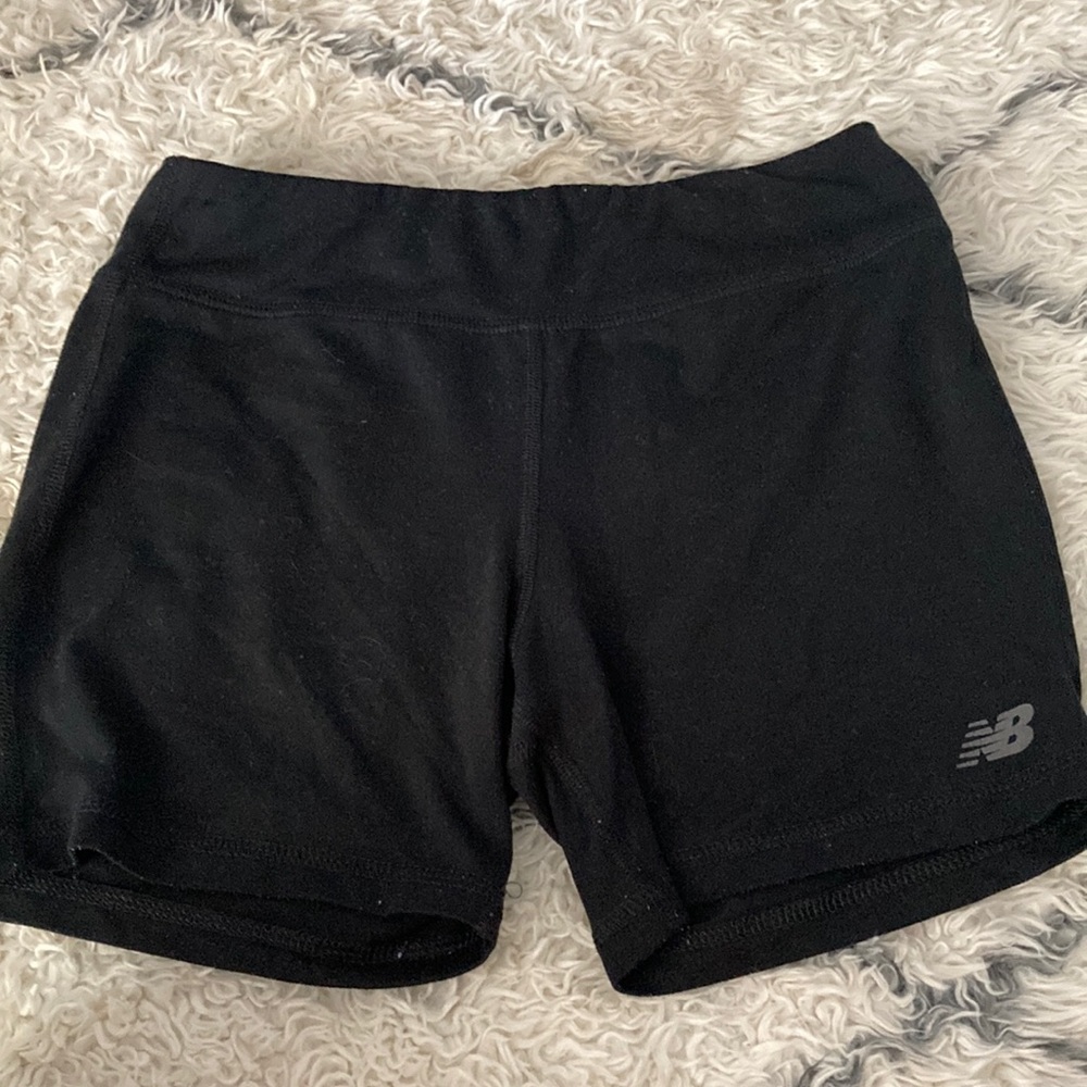 Athletic black spandex